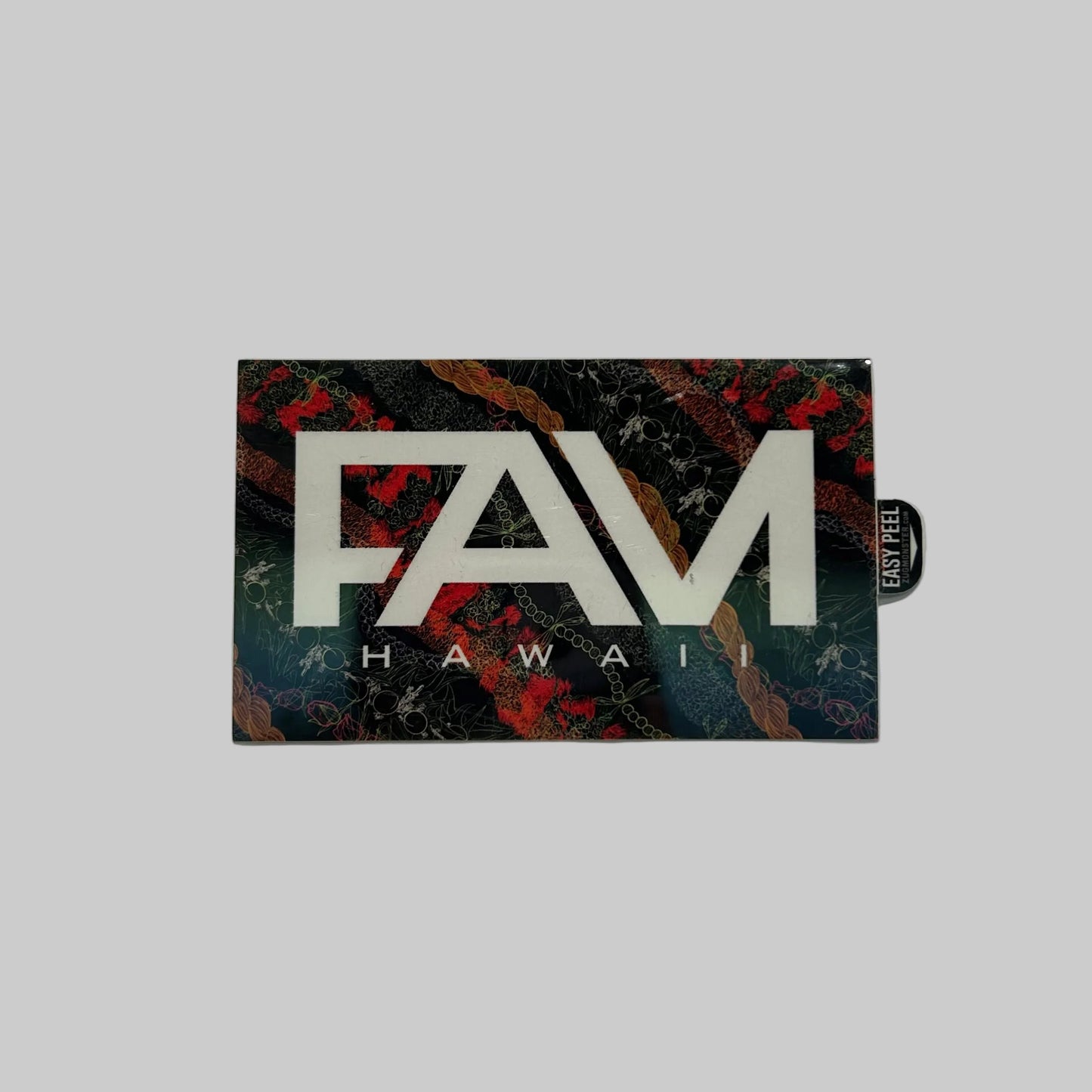 FAM Na Lei 2.5” Sticker