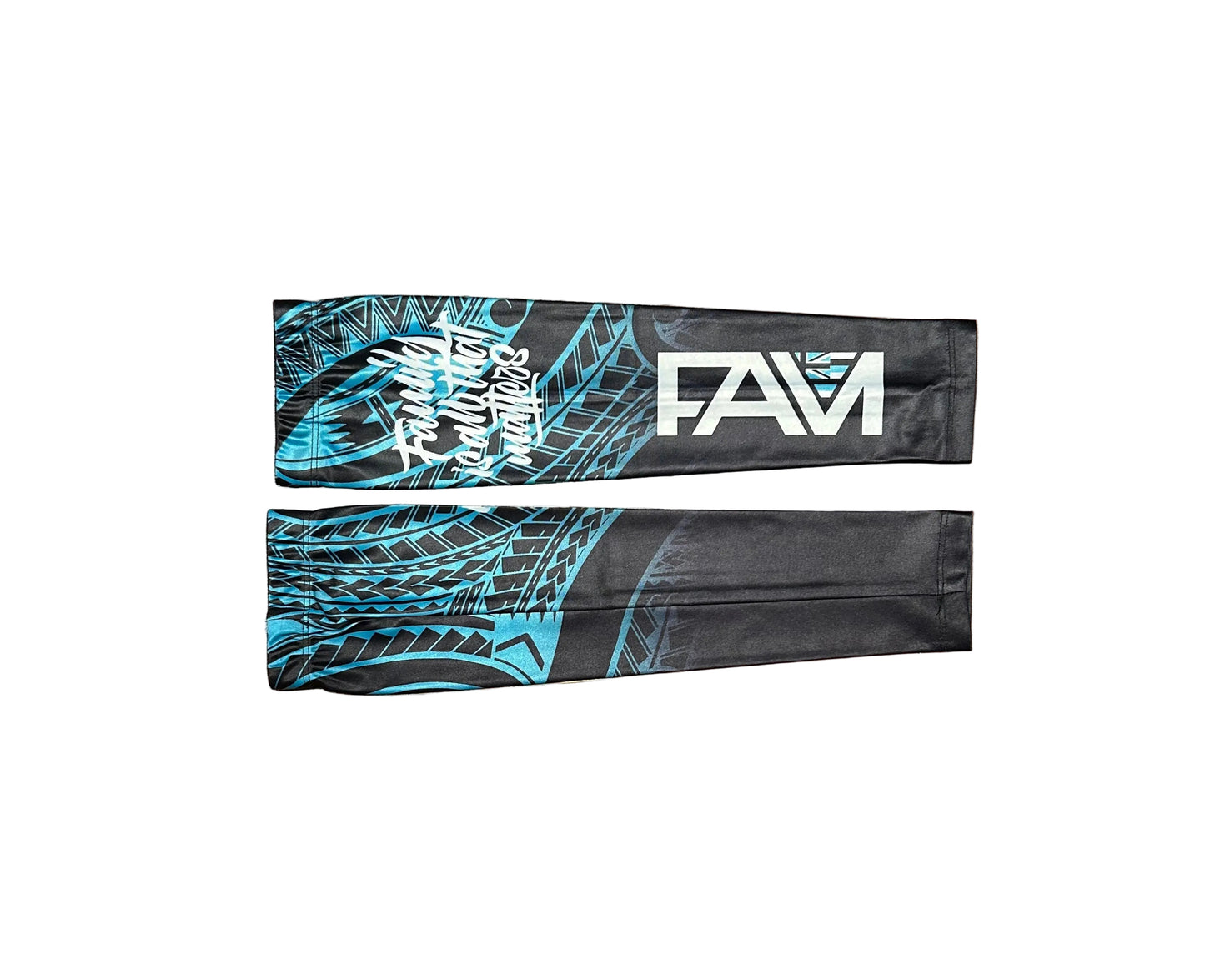 Cyan Tribal Arm Sleeve