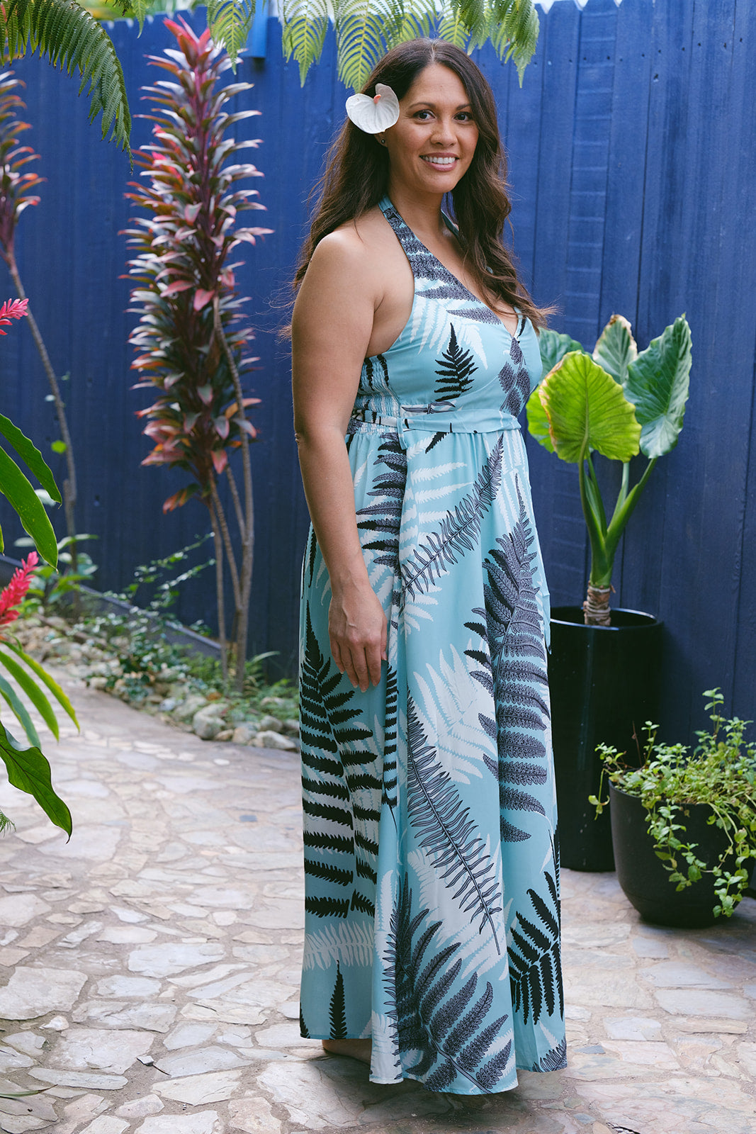 Tiffany Palapalai Halter-Dress FAMHI Tiffany Palapalai Halter-Dress FAMHI
