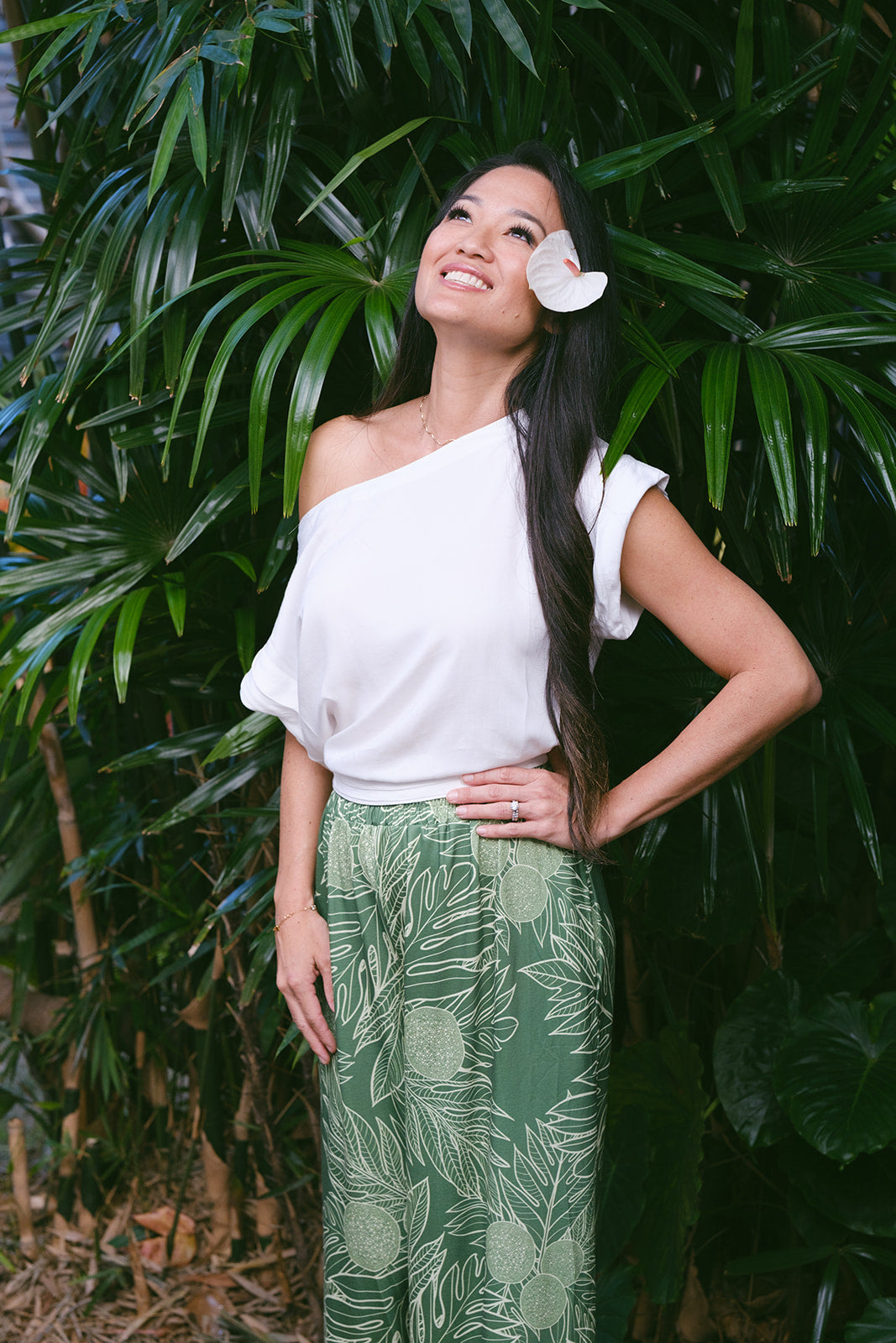 Green Ulu Palazzo Pants