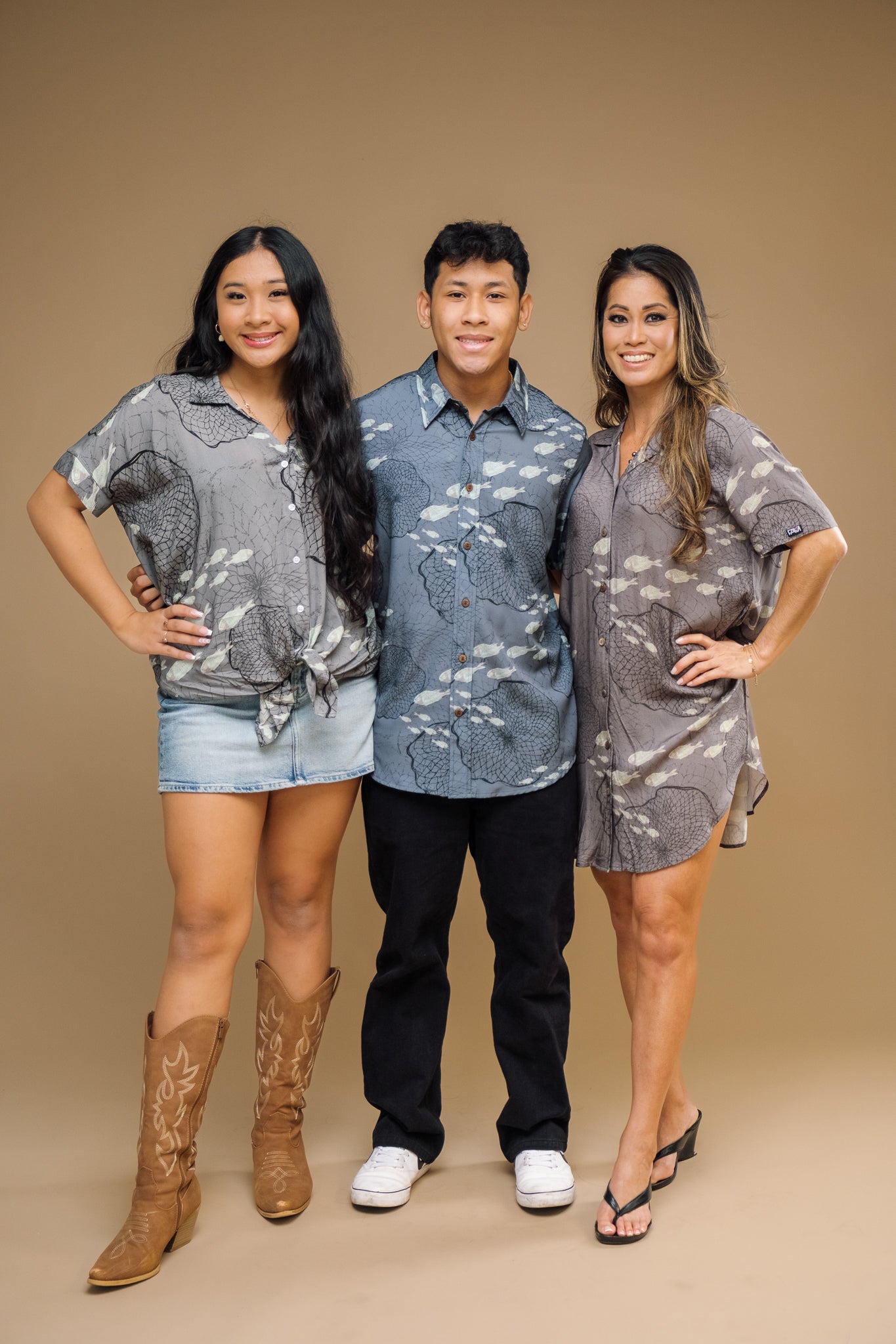 Upena Ahinahina Dress Shirt