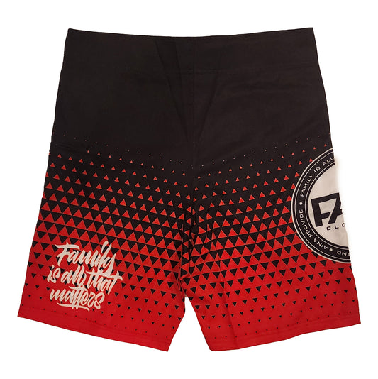 Red Alii Adult Surf Shorts