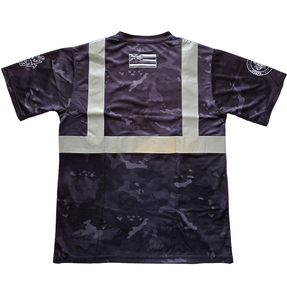 Black Camo Reflective HI VIZ Short Sleeve Series 4