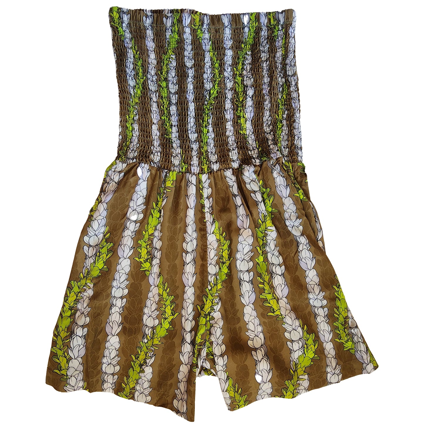 Pikake Brown Romper