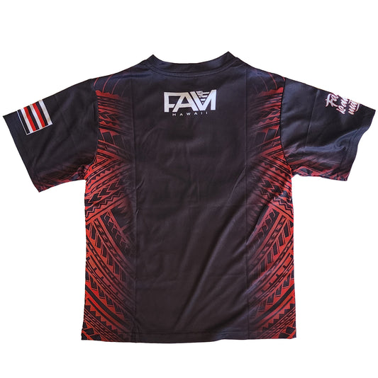 FAM Crest Tribal Red Jersey