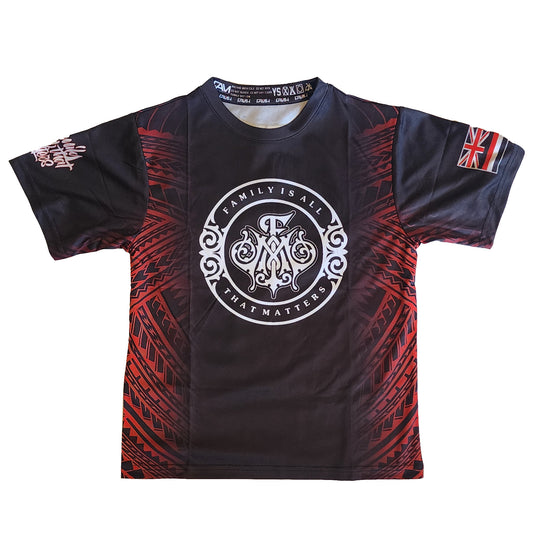 FAM Crest Tribal Red Jersey
