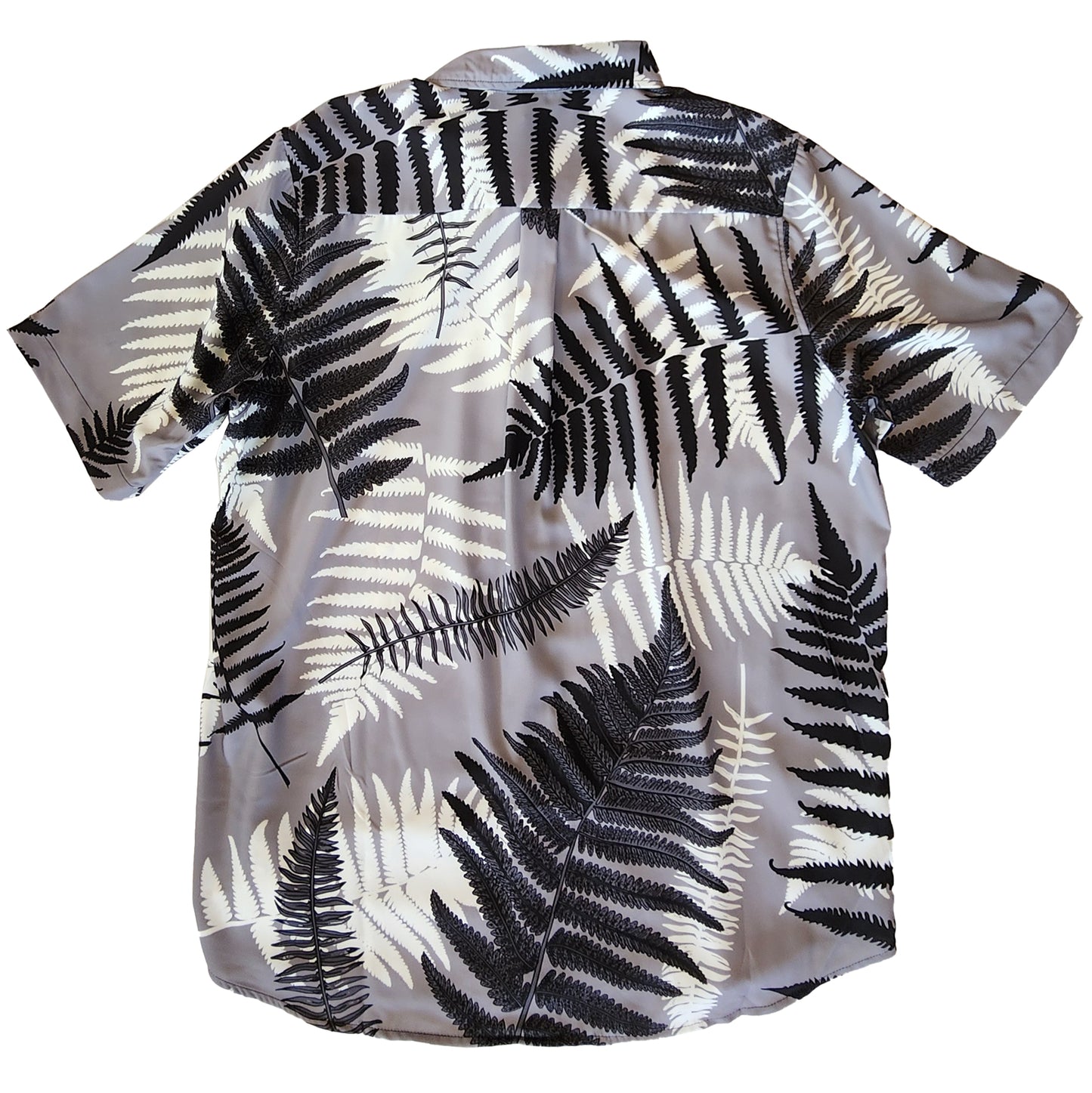 Gray Palapalai Aloha Shirt