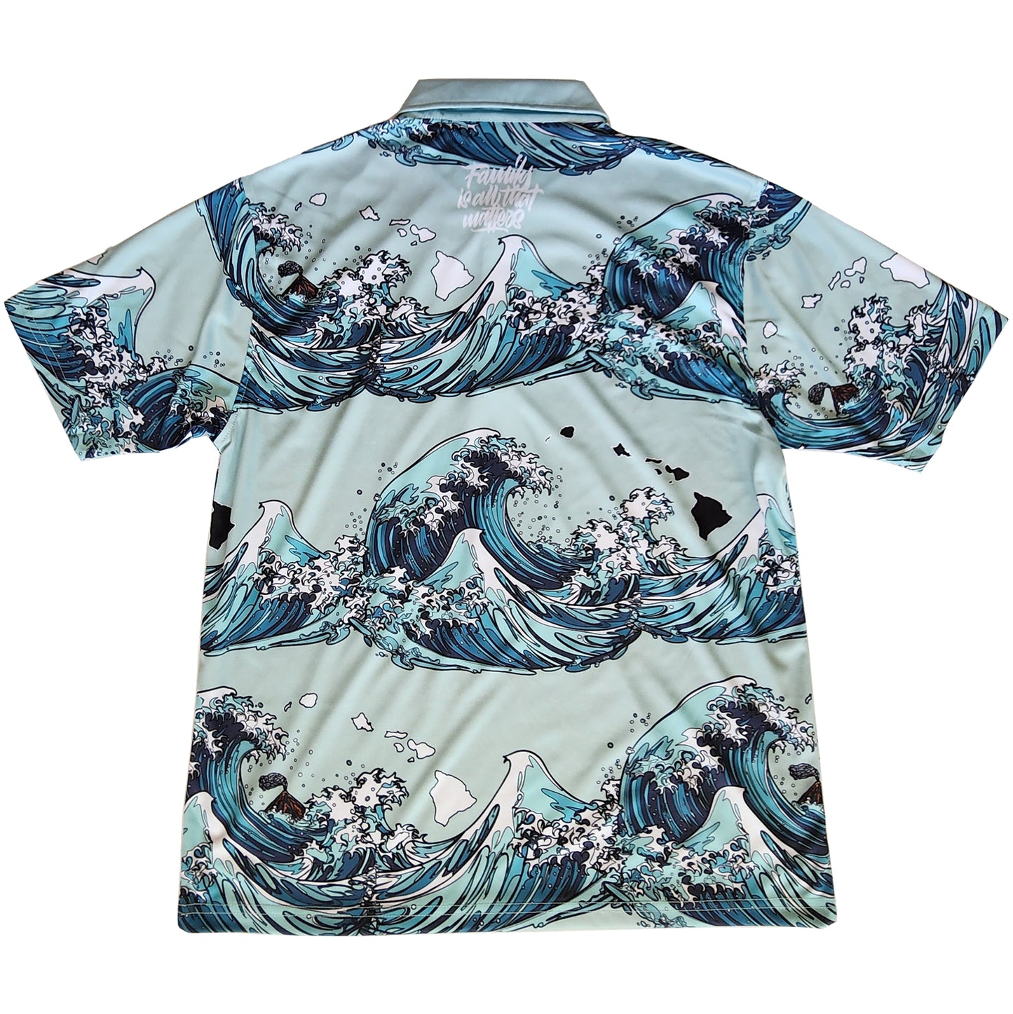 Great Wave Polo Shirts