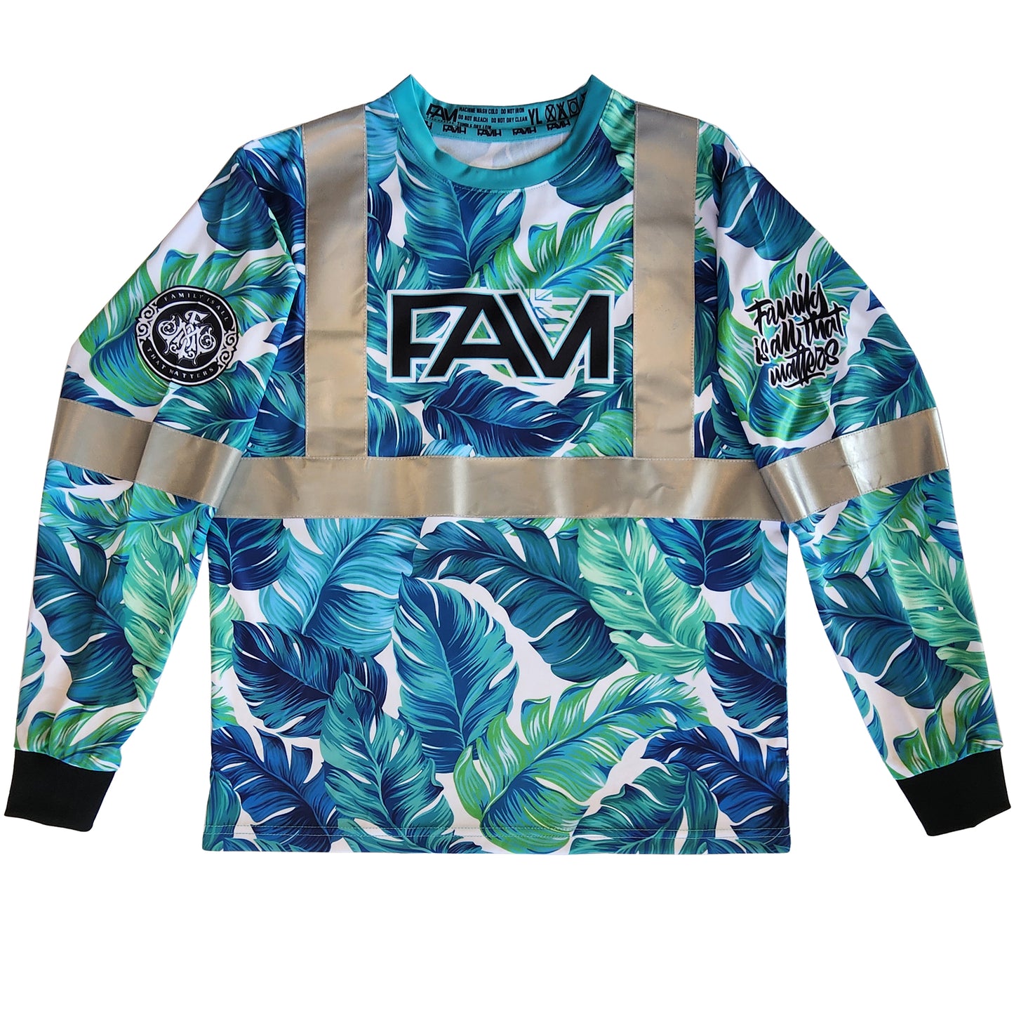 Tropical Aurora Safety Reflective HI VIZ Long Sleeve Series 3
