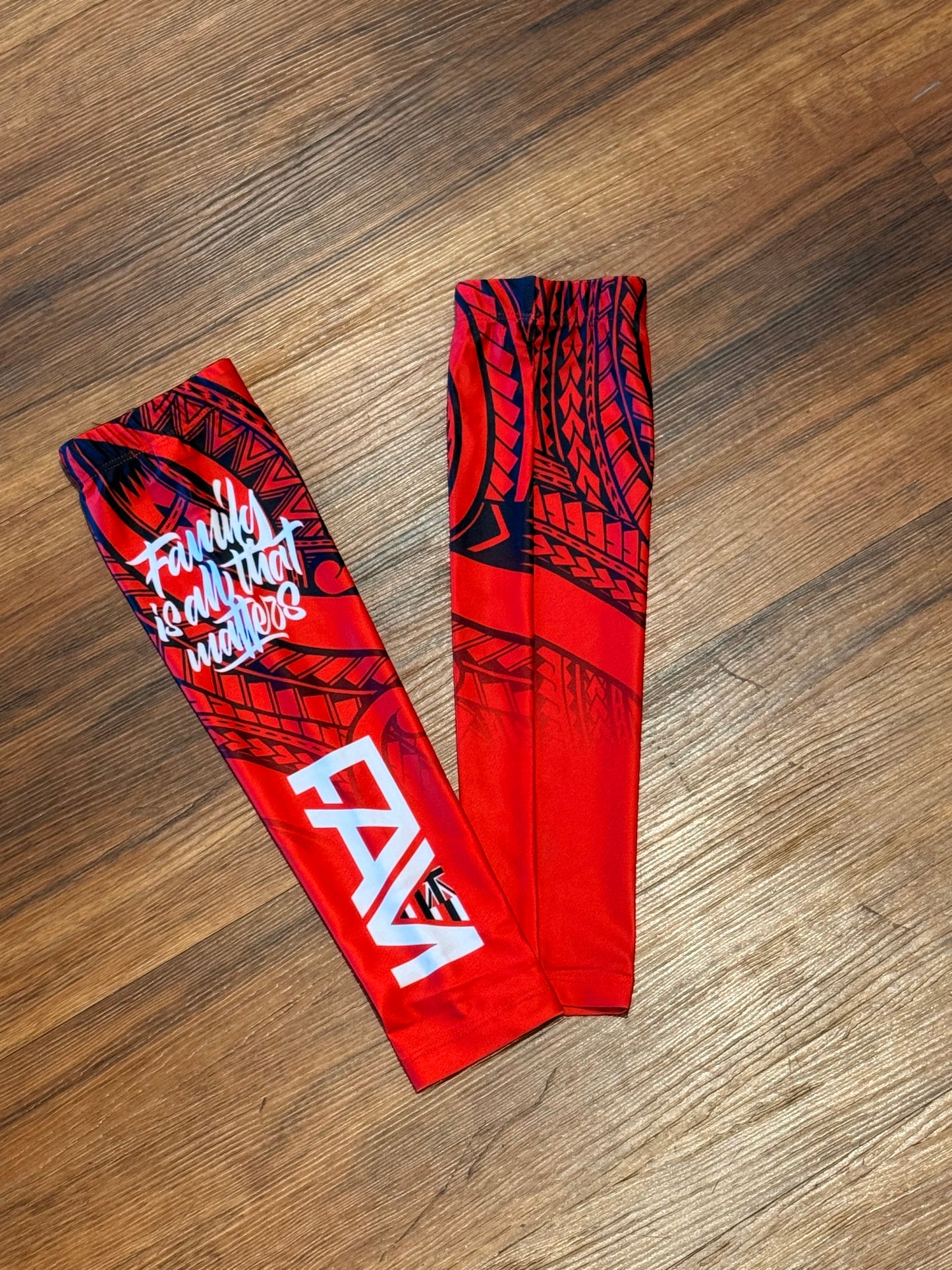Red Tribal Arm Sleeve