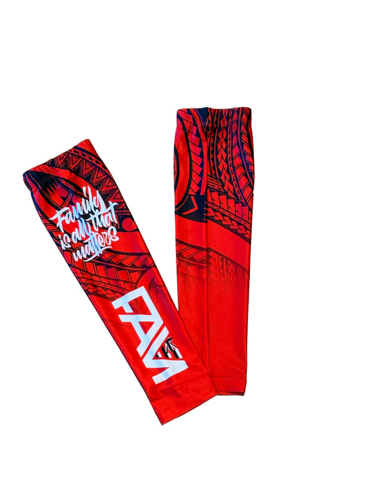 Red Tribal Arm Sleeve