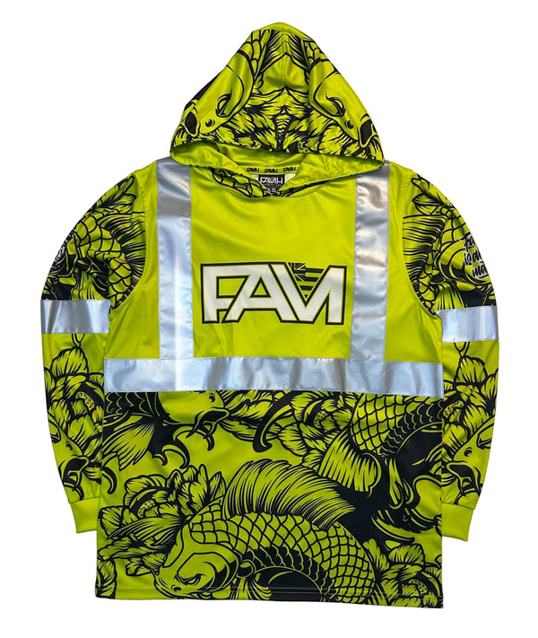 Green Koi Hoodie RHV