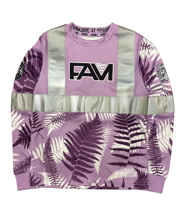 Youth Lilac Palapalai  Long Sleeve Hi Viz
