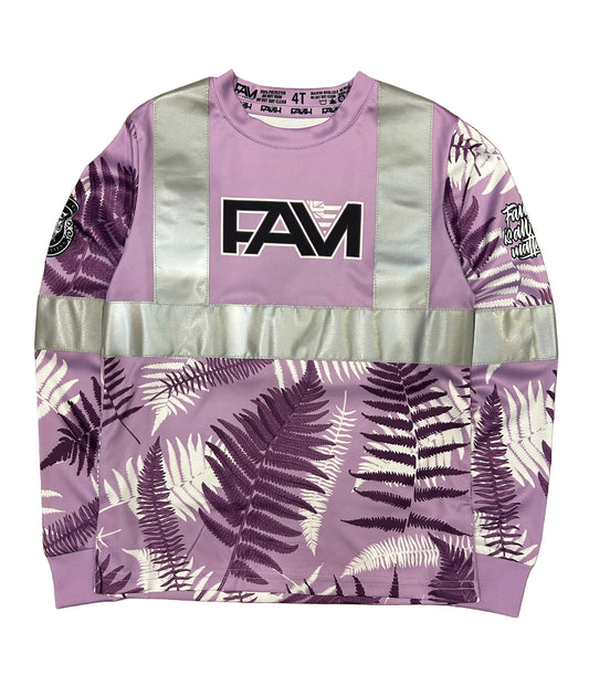 Youth Lilac Palapalai  Long Sleeve Hi Viz