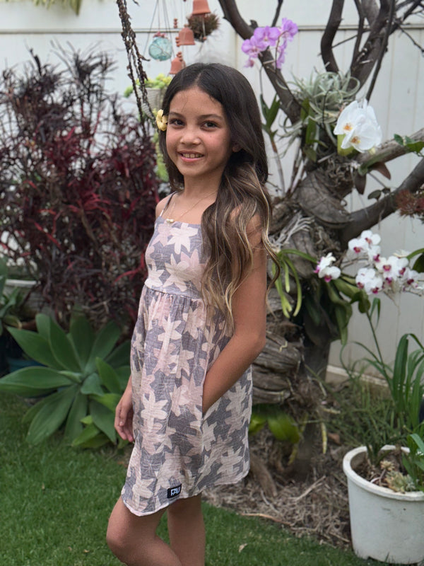 Youth Periwinkle Lilies Babydoll Dress
