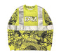 Youth Green Koi Long Sleeve Hi Viz