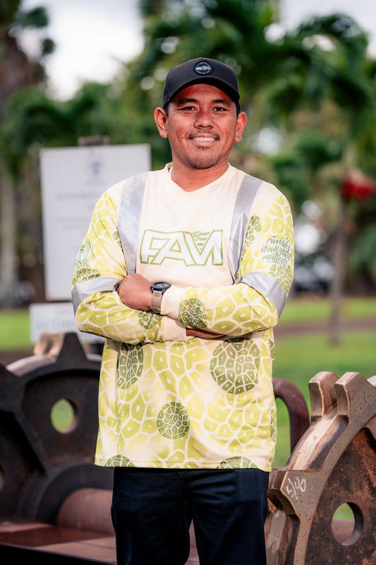 Green Hala Safety Reflective HI VIZ Long Sleeve Series 4