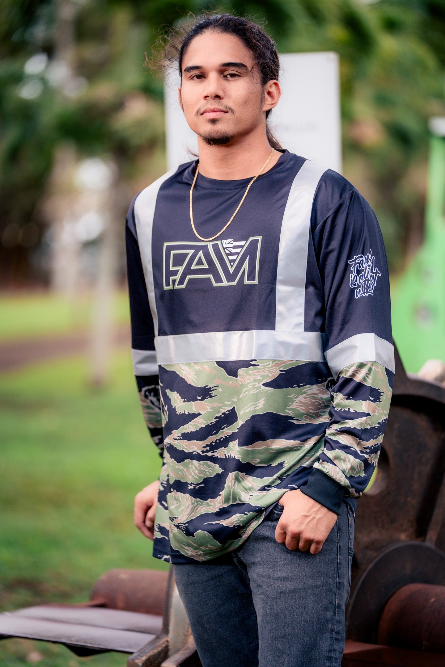 Black Tiger Safety Reflective HI VIZ Long Sleeve Series 4