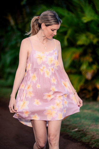 Lilac Melia Baby Doll Dress