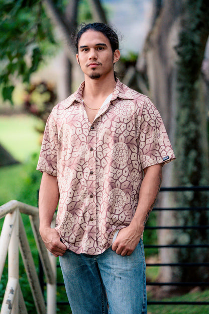 Brown Hala Aloha Shirt