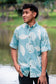 Blue Opihi Aloha Shirt