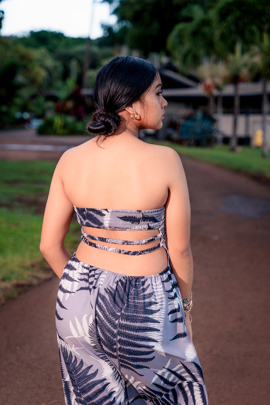 Gray Palapalai Jumpsuit