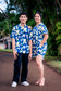 Blue Anthurium Aloha Shirt