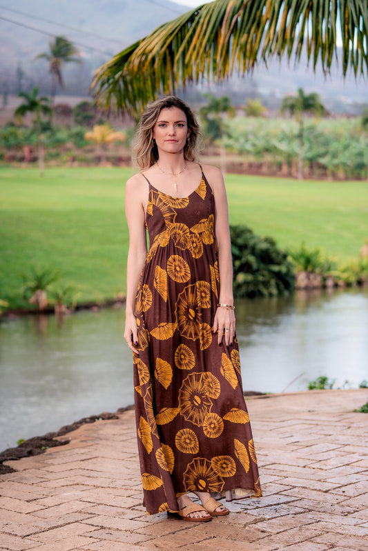 Dark Brown Opihi Maxi