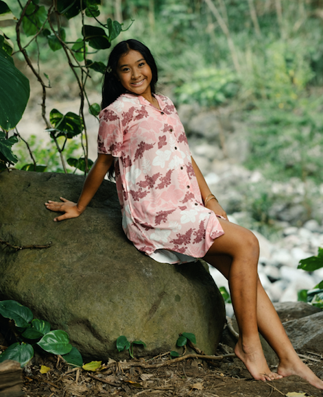 U'ulei Pohinahina Series Aloha Dress Shirt