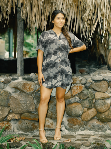 U'ulei Pohinahina Series Aloha Dress Shirt