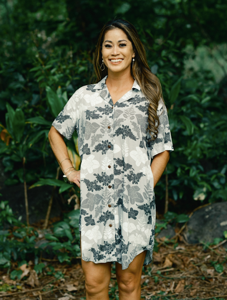 U'ulei Pohinahina Series Aloha Dress Shirt