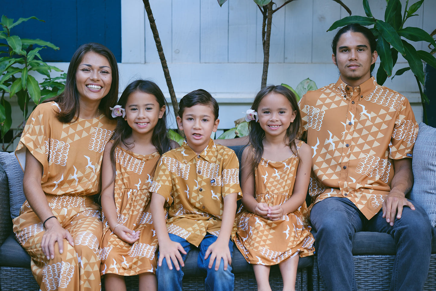 Rusty Iwa Keiki Aloha Shirt