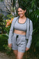 Gray Athletic Shorts