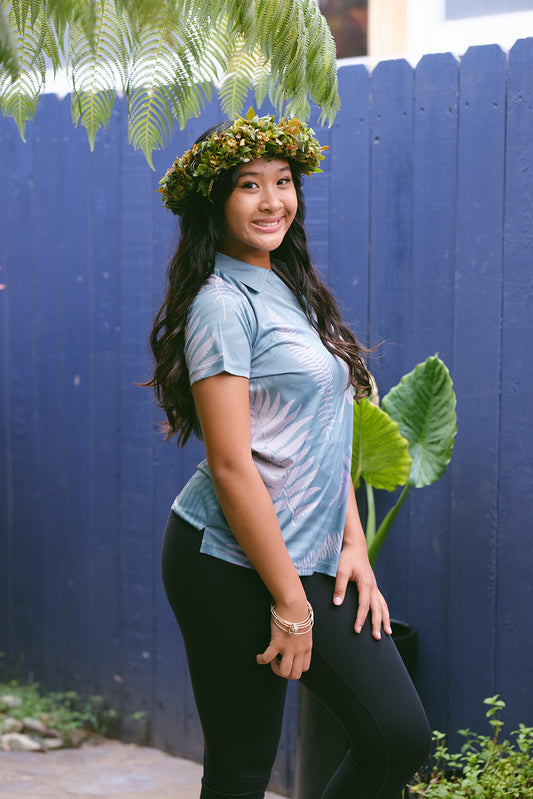 Green Palapalai Women Polo