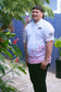 White Cherry Blossom Polo