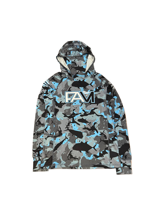 Youth Blue Ahi Sun Hoodie