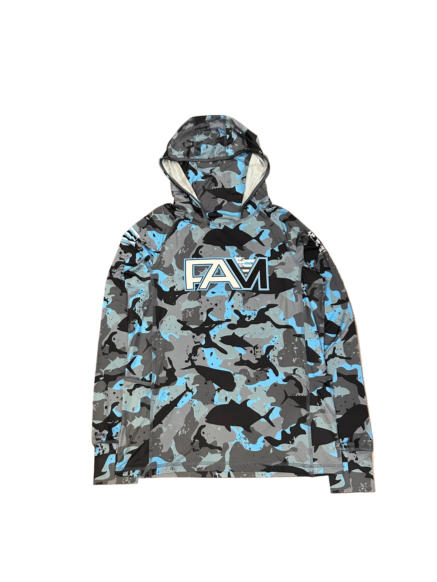 Blue Ahi Sun Hoodie