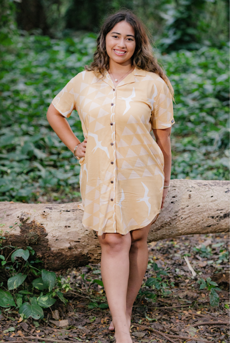 Beige Iwa Dress Shirt