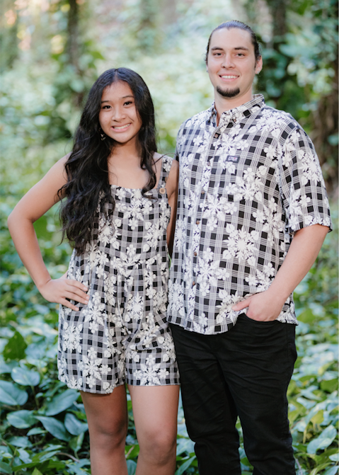 Black Palaka Quilt Jumpsuit