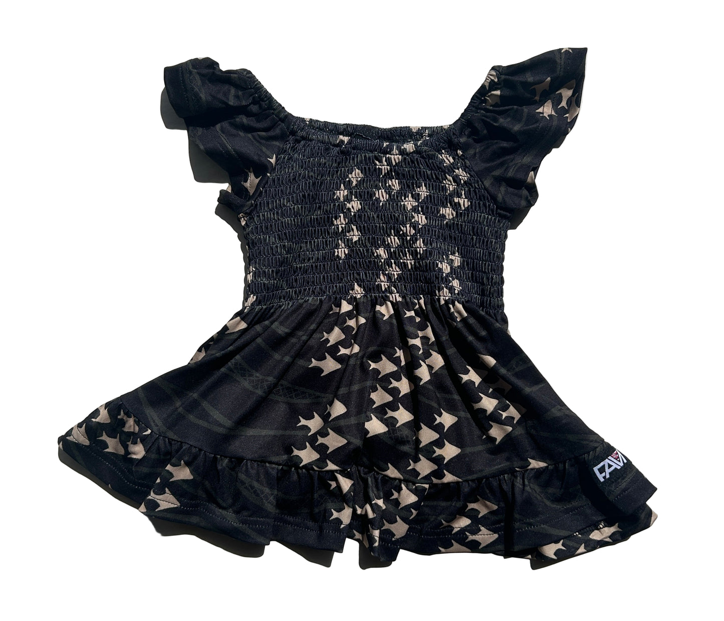 Black/Gold Ia Ku Dress Toddler/Youth