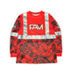 Red Tropics Long Sleeve Hi Viz
