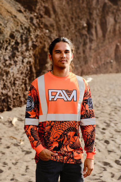 Safety Reflective HI VIZ Long Sleeve (Series 1)