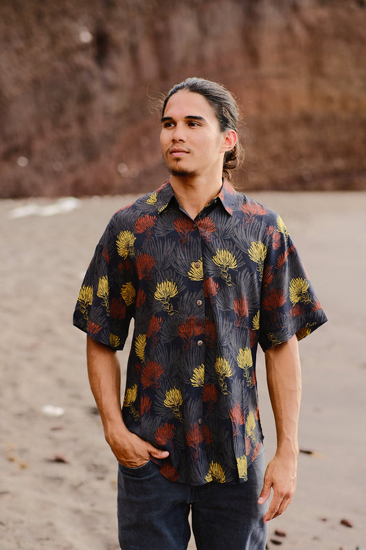 Black Ohia Aloha Shirt