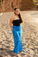 Blue Iwa Palazzo Pants