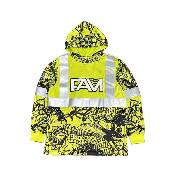 Youth Green Koi Hoodie RHV