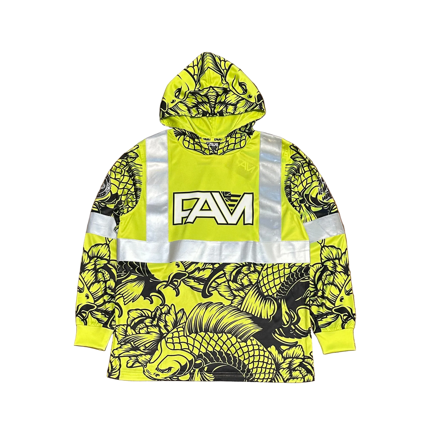 Youth Green Koi Hoodie RHV
