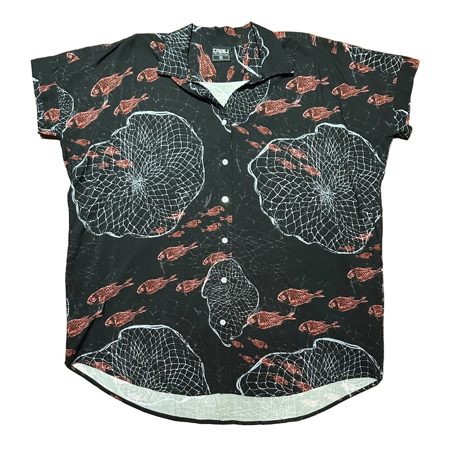 'Upena 'Ele'ele Oversized Blouse