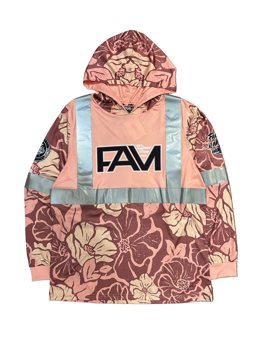 Retro Pink Ma'o Hoodie RHV