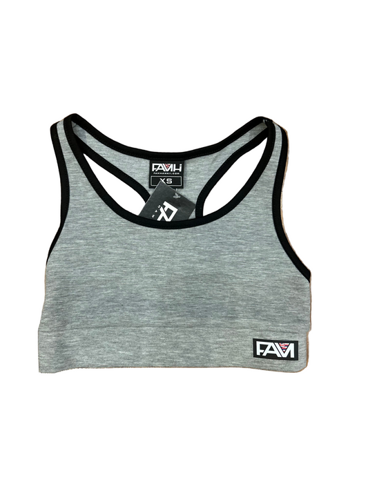 Gray Athletic Top