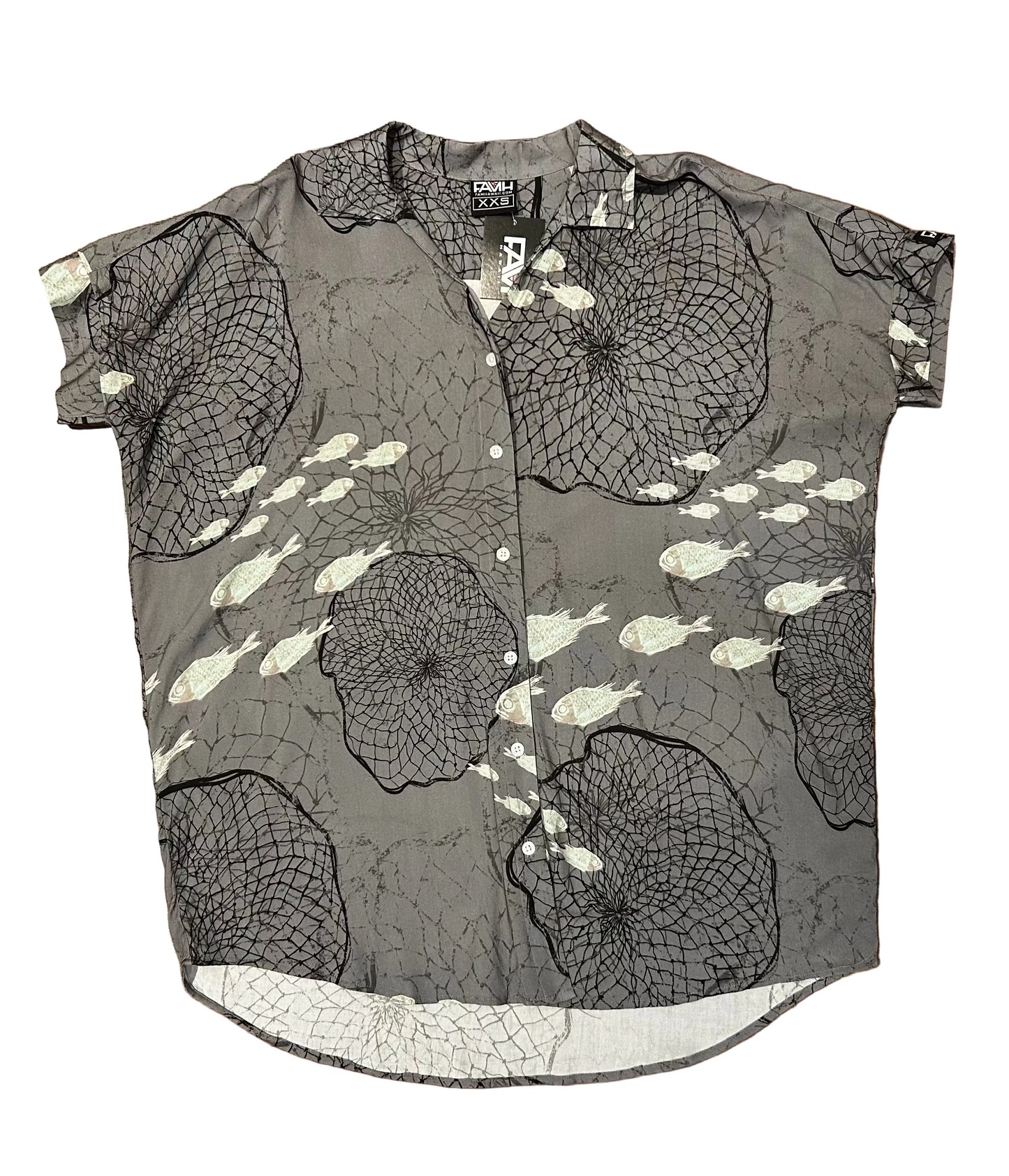 Upena Ahinahina Oversized Blouse
